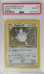 V1751: 2000: Wigglytuff: 19/130: Base 2: Game: PSA: 8: NM-MT: 102261363